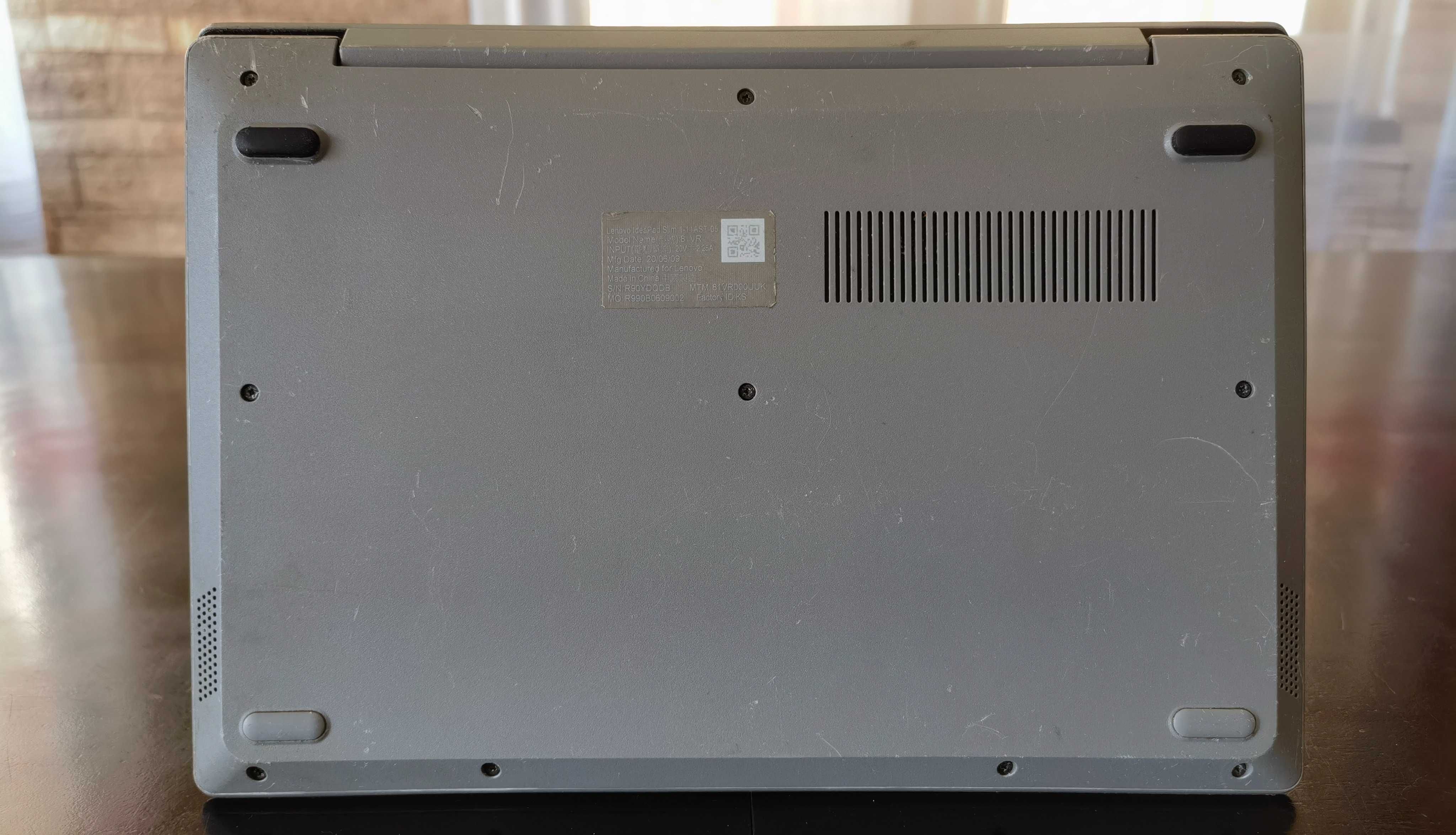 Продавам Lenovo ideapad Slim/11.6сКам/2х2.2Ghz/4gb/ssd128gb/АМDr3/5чБа