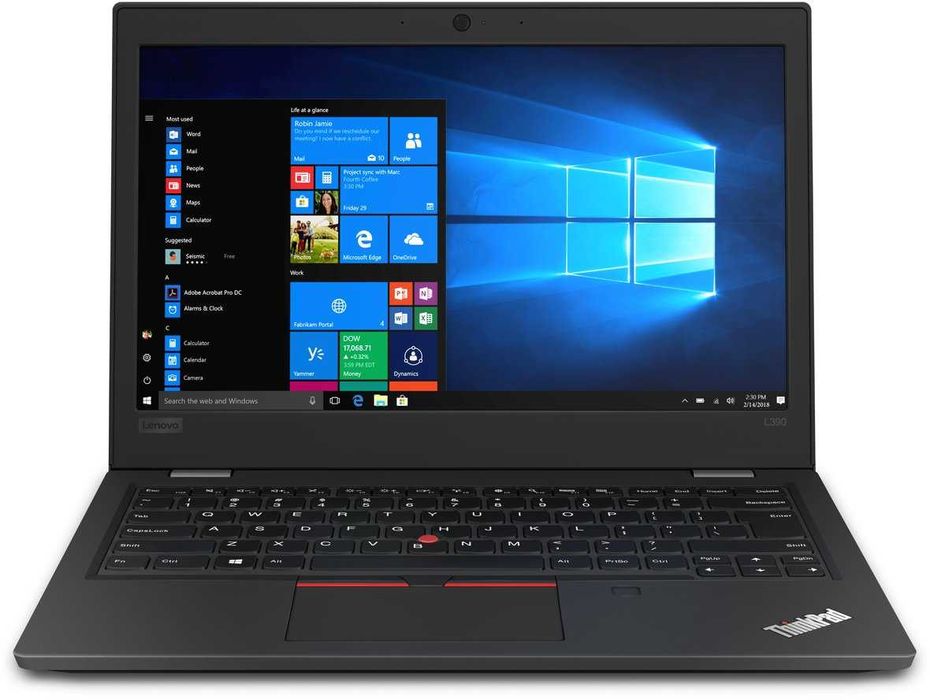 Лаптоп Lenovo ThinkPad L390 - 13.3" - i5-8265U 1.6GHz/8GB RAM/SSD256GB