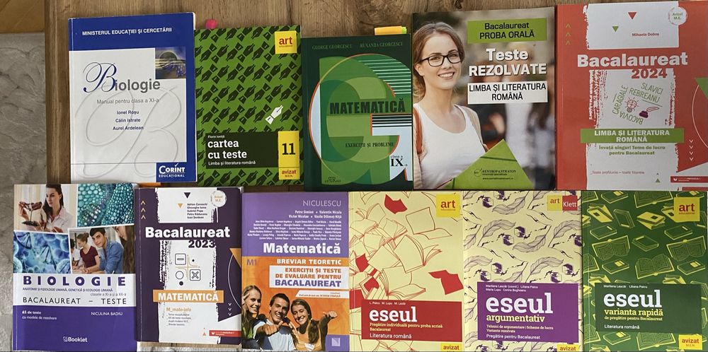 Manuale carti pt Bac si Facultate