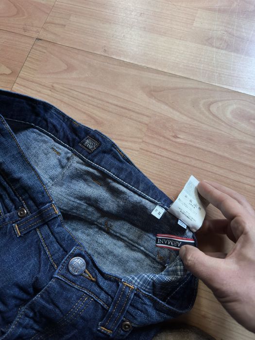 Pantaloni jeans blugi denim pants vintage Armani originali straight