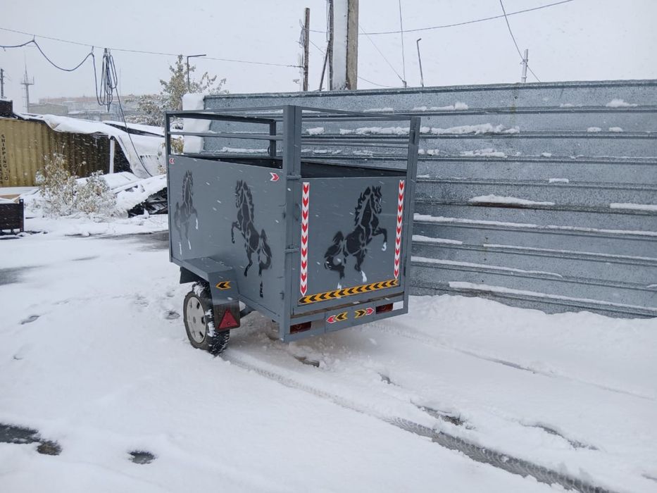 Продам прицеп новый усиленный скотовоз