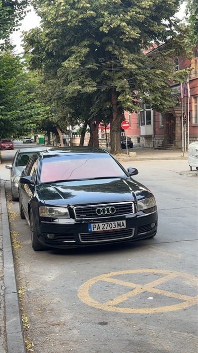 Ауди А8 Д3 преди фейс броня