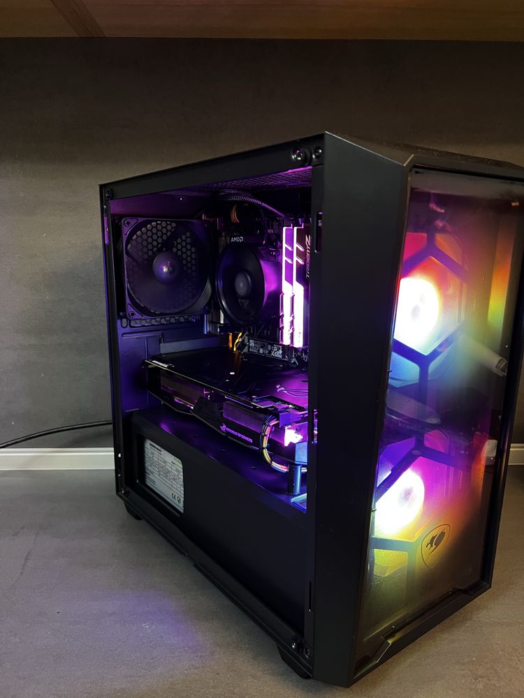 Гейминг компютър с Ryzen 5 1600X и RX 580 - Готов за игри