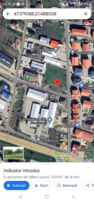 Teren 2200 Mp Colt De Strada Pacurari Valea Lupului - Antibiotice