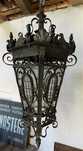 Felinar Fier Forjat *** vintage / antic / vechi / retro ***