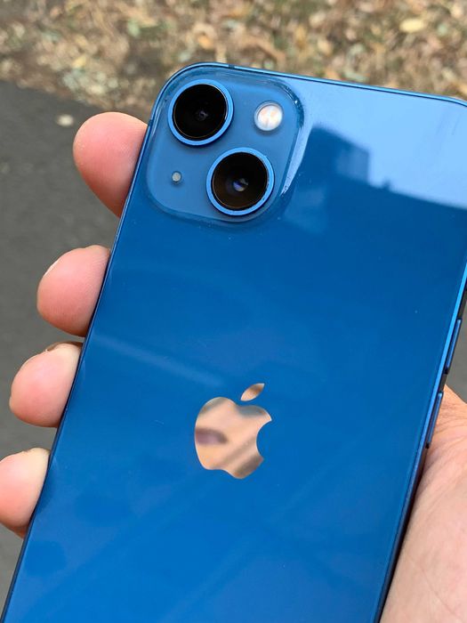 iPhone 13 Blue 5G 128 GB Sanatatea Bateriei 100% Liber in cutie Poze