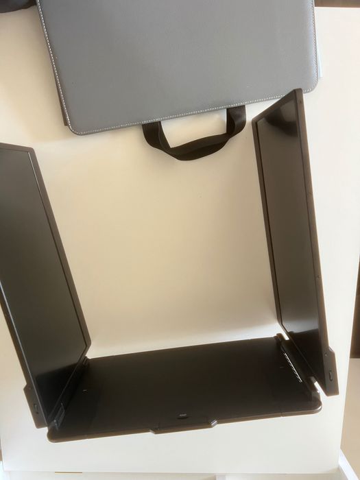 TeamGee Monitor Extensibil ,Portabil pentru laptopEcran Dublu 14 inchi