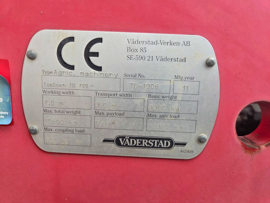 Vaderstad TopDown 700