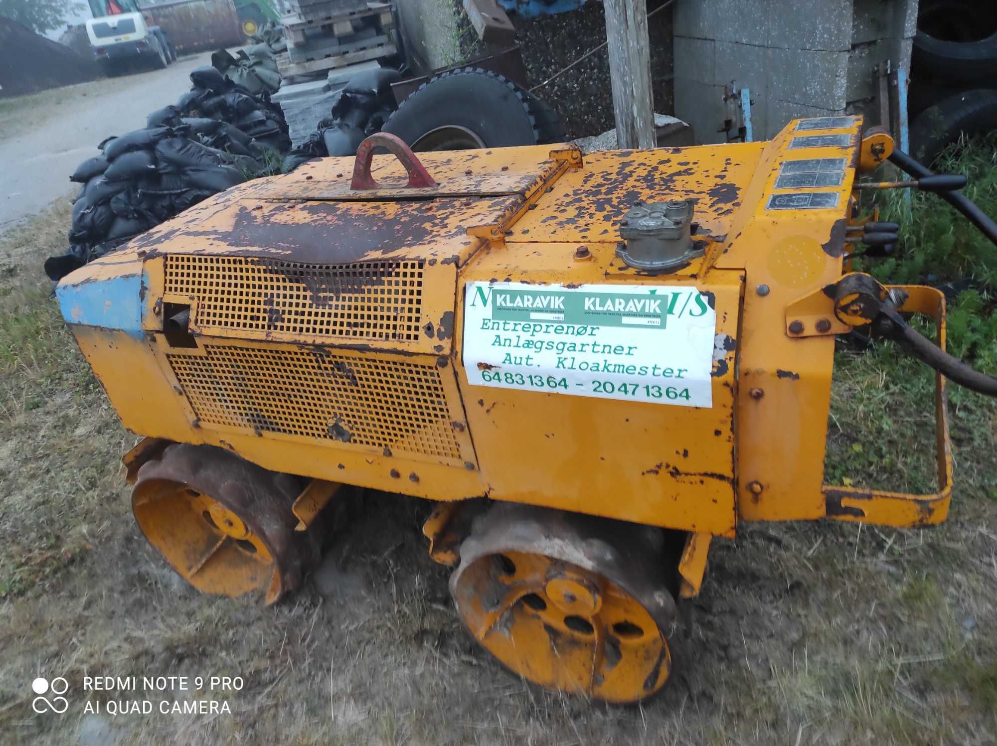 Cilindru Compactor 1300 kg