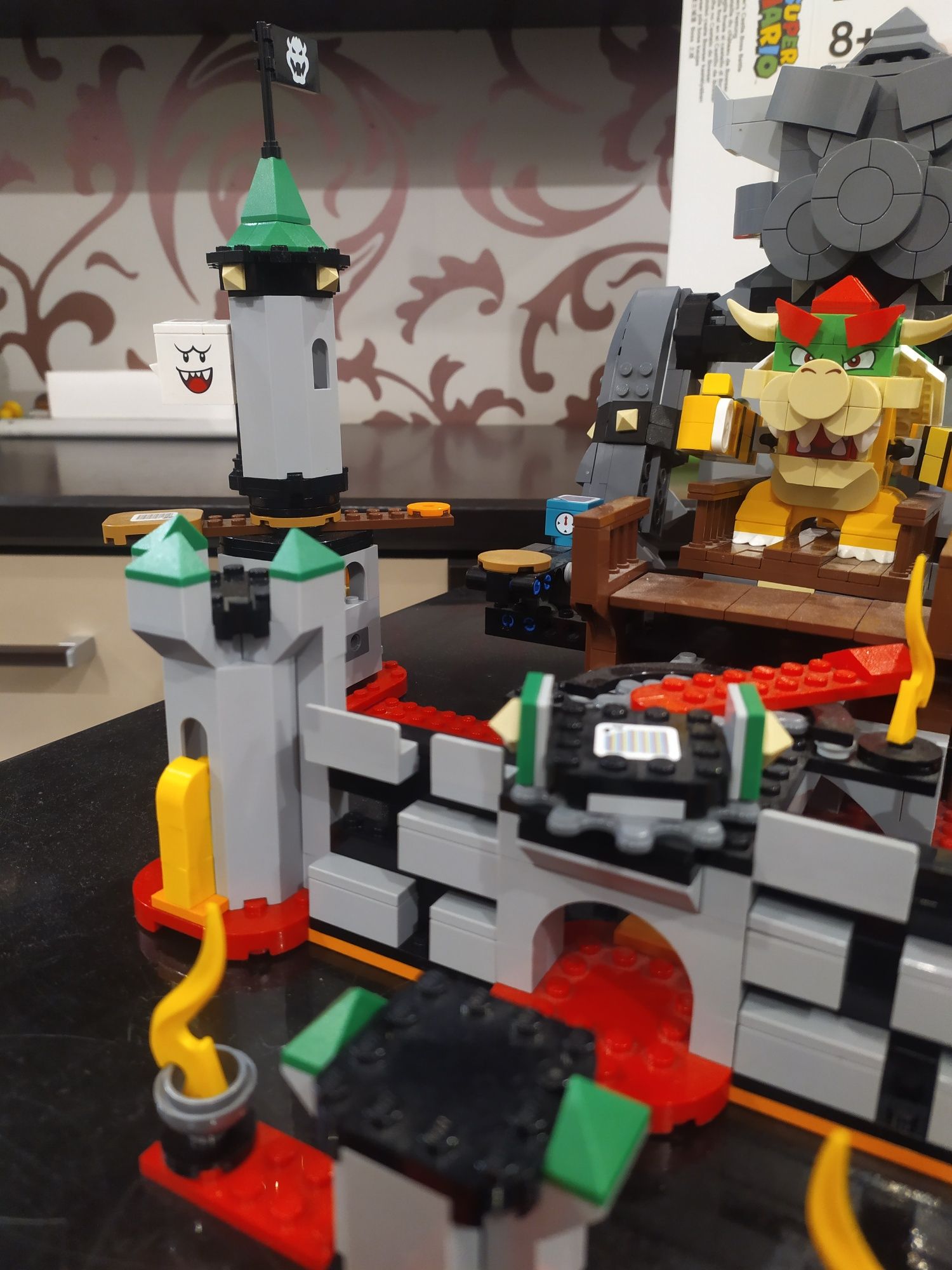 Lego super Mario 71369 castelul lui Bowser's