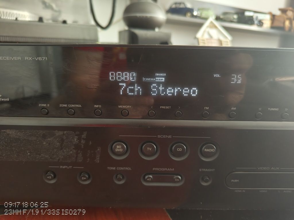 Yamaha Rx-v671 3d A/v Receiver/amplificator /home cinnema