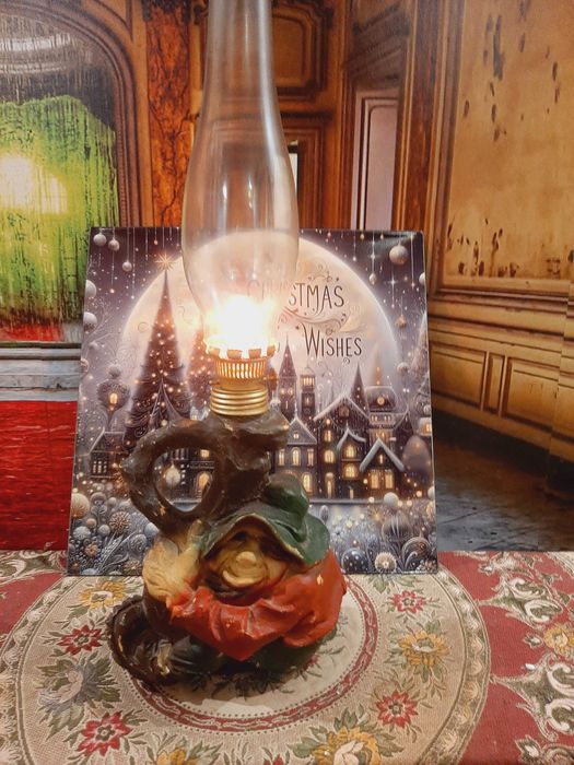 grinch ; lampa cu petrol functionala