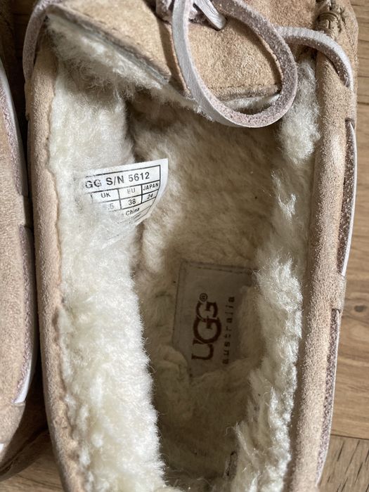 Mocasini cu blana UGG