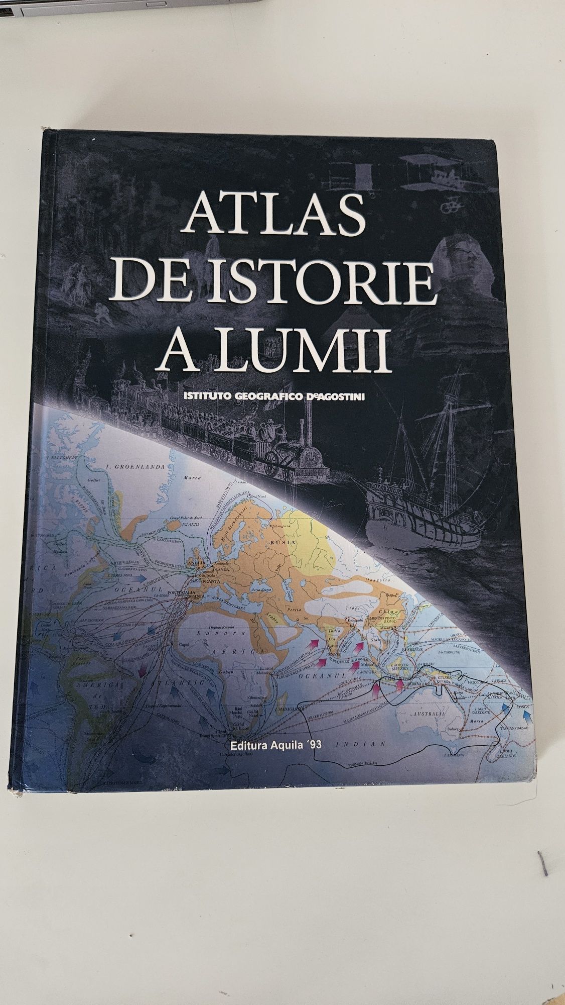 Atlas de istorie a lumii Istituto geografico de agostini