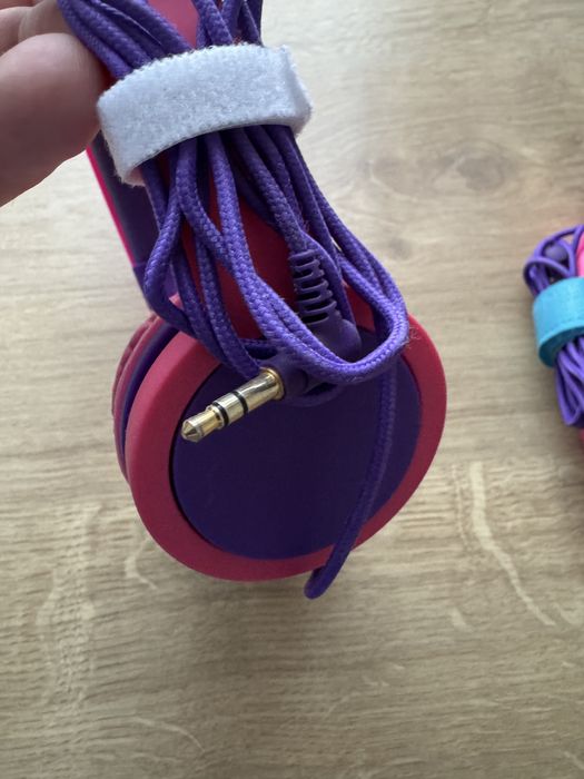 Casti audio cu fir pentru copii