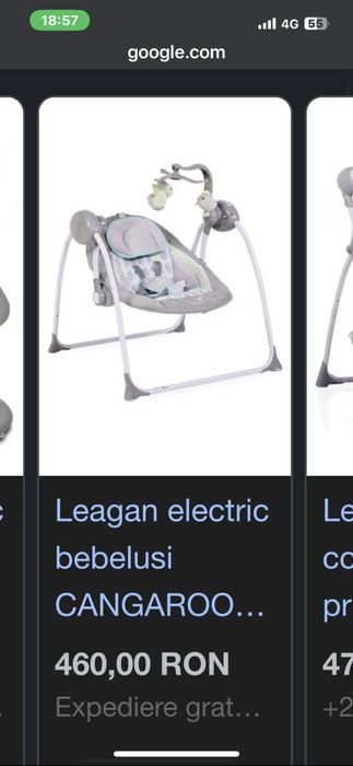 Vand leagăn electric