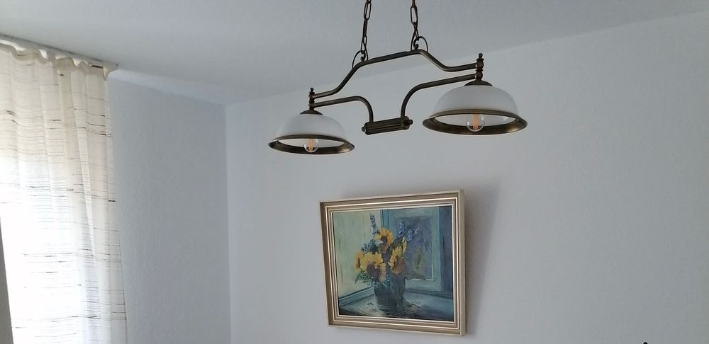 2 lămpi vintage în stare excepțională cu becuri