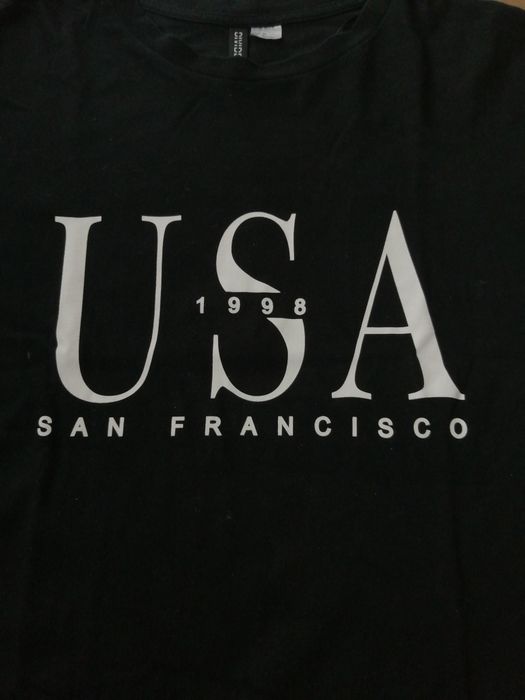 H&M черна Т - рокля