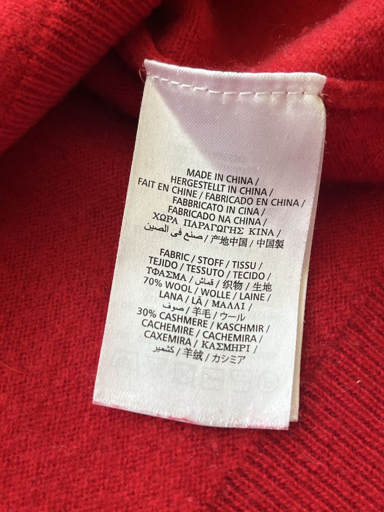 GANT : Wool Cashmere Jumper S/M - 30% Кашмир / Оригинал