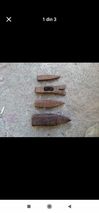 Ciocane vechi din fier forjat colectie