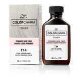 Wella T14 Blond cenușiu pal - Toner, neutralizeaza culorile calde