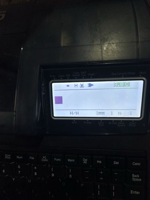 Masina de scris profesionala de scris pe cabluri