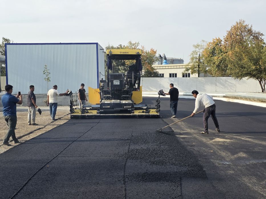 Asfalt Sizga Kerakli sifatda Asfaltlash ishlari Asfalt yotqizamiz