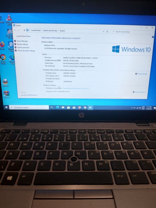 Laptop HP elitebook 820 G2, procesor i5-5200u