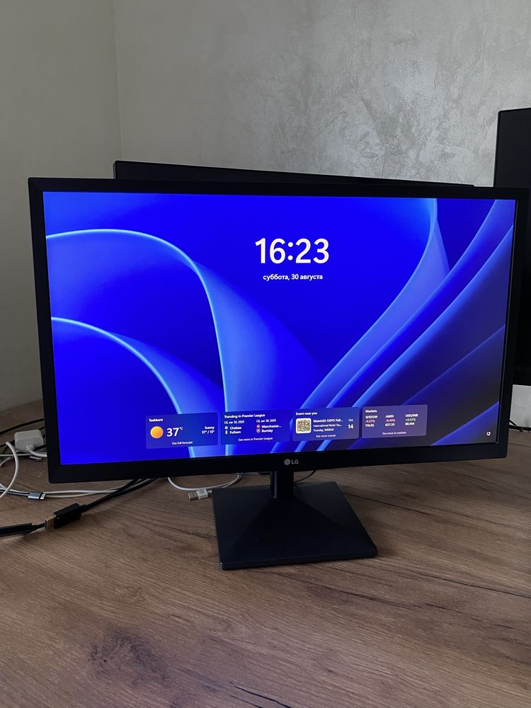 2 монитора LG 24MK 430H Ips FHD