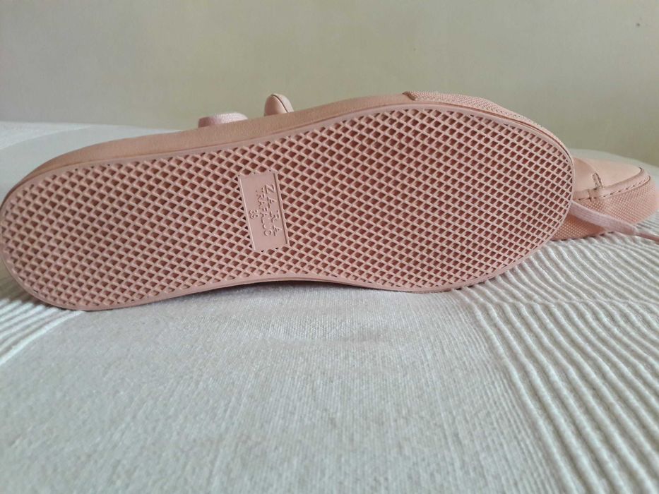 Pantofi dama Zara, masura 39, culoare roz