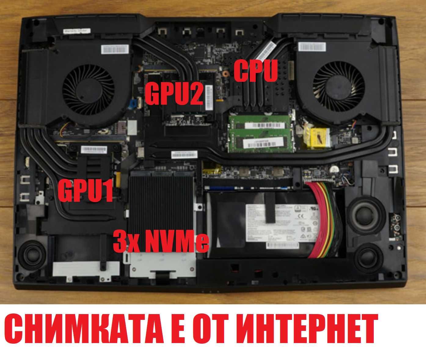 2 x GTX 1070 8GB/17.3 4K UHD IPS/32GB RAM/512GB + 1TB/MSI GT73 Titan