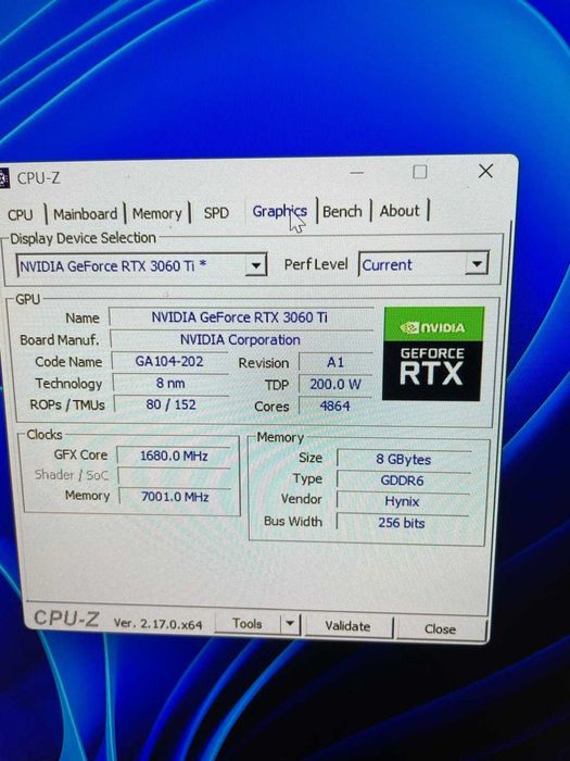 геймърски компютър – RTX 3060 Ti / i5-12600K / 32GB RAM / 1TB NVMe