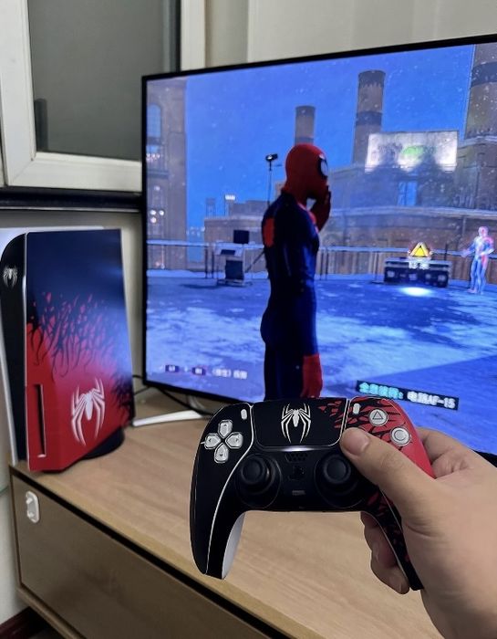 PS5 + 900 игр. Spider man. Идеал. Плэйстейшн 5. Пс 5. PlayStation 5