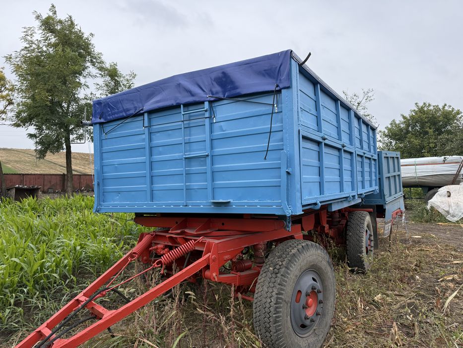 Remorca Auto Tractor Basculabila 3 Parti 7 8 10 tone
