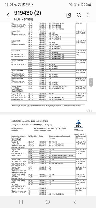 Джанти за Subaru, Kia, Hyundai, Toyota 17 цола 5x100