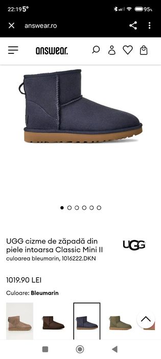 Cizme Nr 40 UGG Australia dama autentice ghete