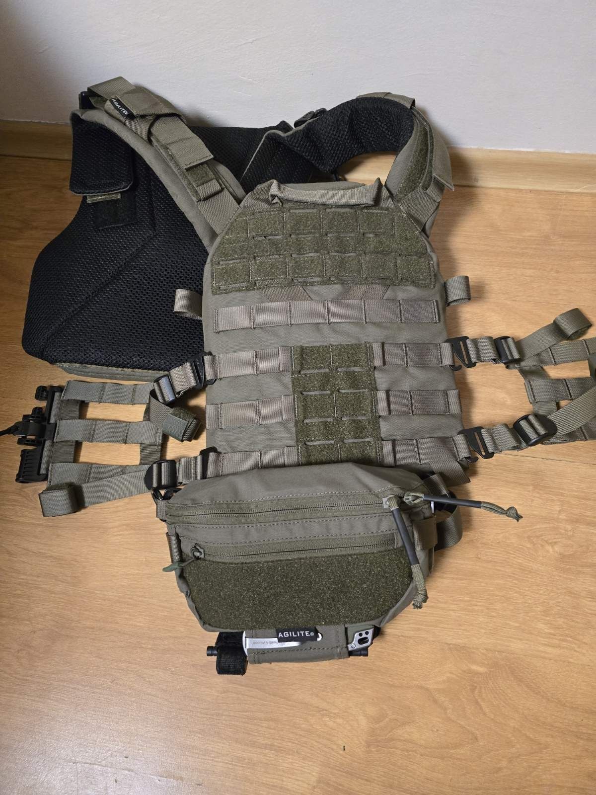 Тактическа жилетка Plate carrier Agilite K19