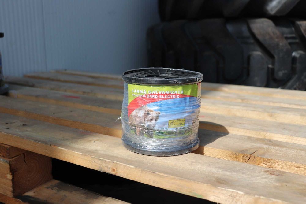 Sarma Gard Electric Galvanizata 1,2mm x 500m Breckner pentru Mistreti