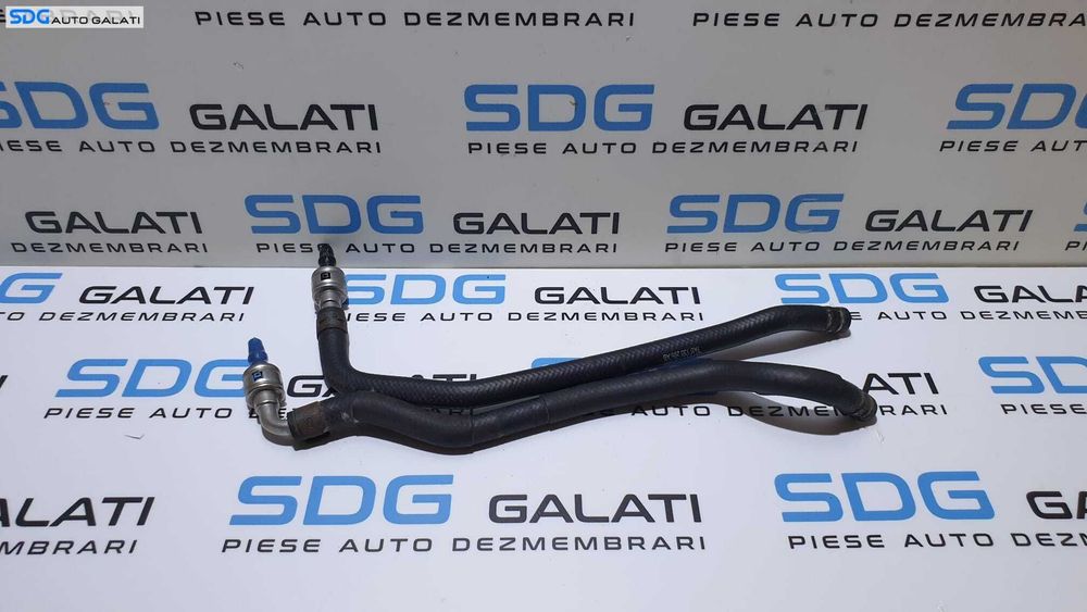 Set Conducta Conducte Furtun Furtunuri Alimentare Tur Retur Filtru Combustibil Motorina Volkswagen Jetta 3 2.0 TDI CBDA CBDB CEGA CLCA 2006 - 2011 Cod 1K0130295AB 1K0130295AH