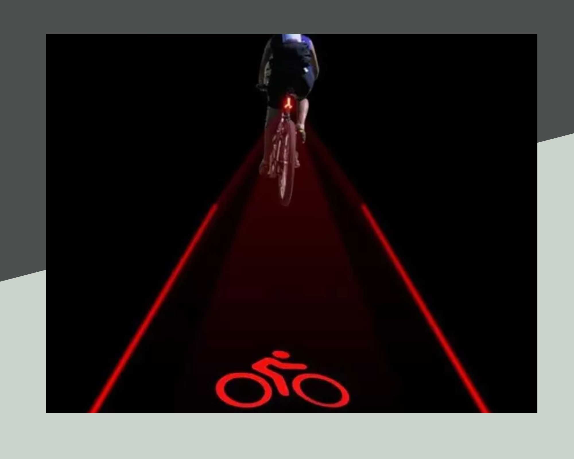 Стоп линия LED светлина за велосипед/колело