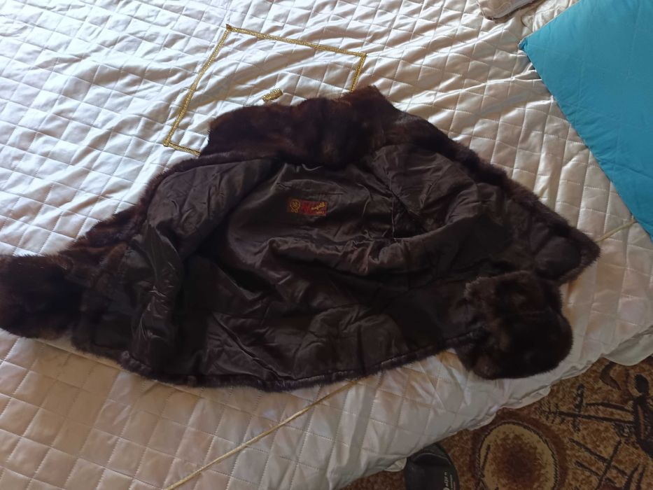 Късо кожено яке от норка