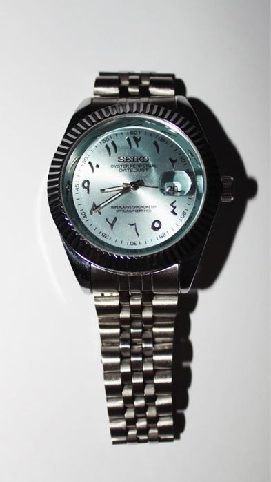 Seiko mod arabic dial