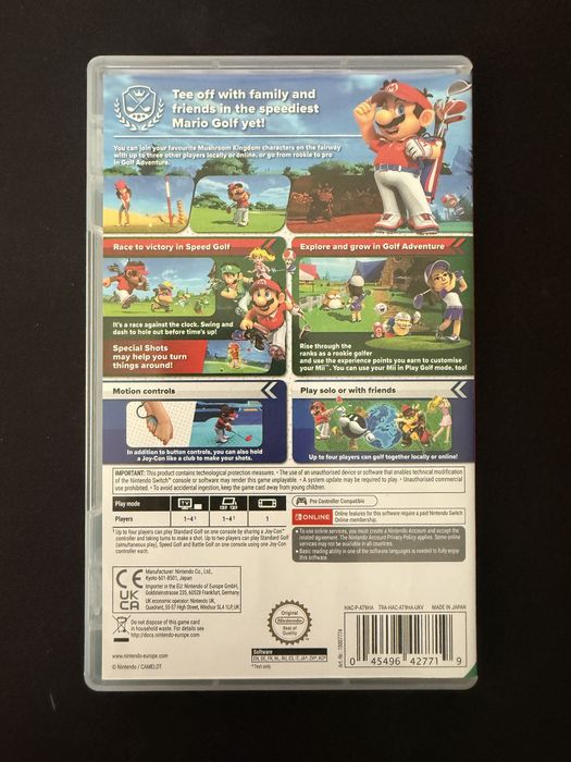 Mario Golf Super Rush Nintendo Switch