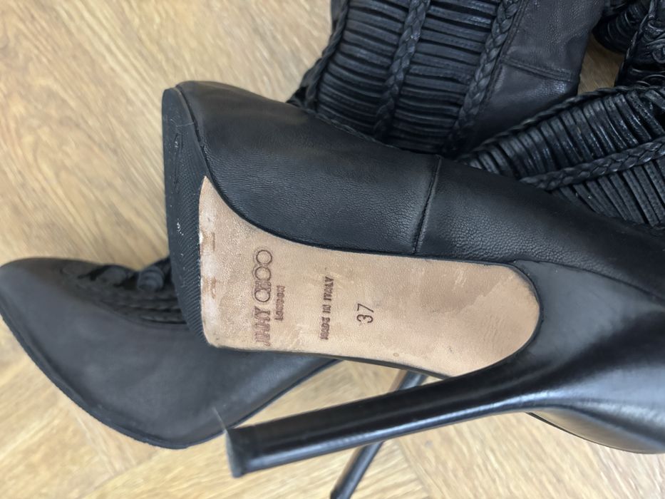 Сапоги-ботфорты Jimmy Choo