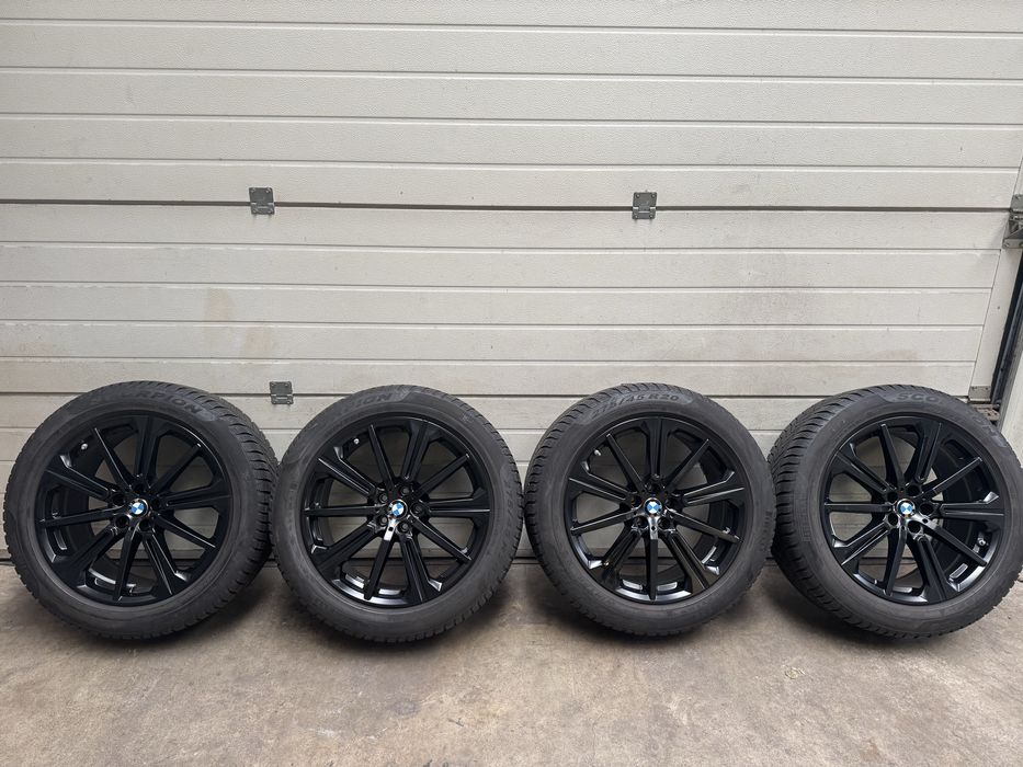 Jante 20 originale Bmw X5 G05 anvelope iarna runflat Pirelli 275/45R20