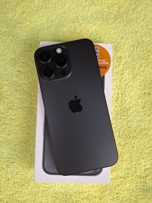 Vând/Schimb IPhone 15 Pro Max 5g 256g ca Nou Fulbox Liber