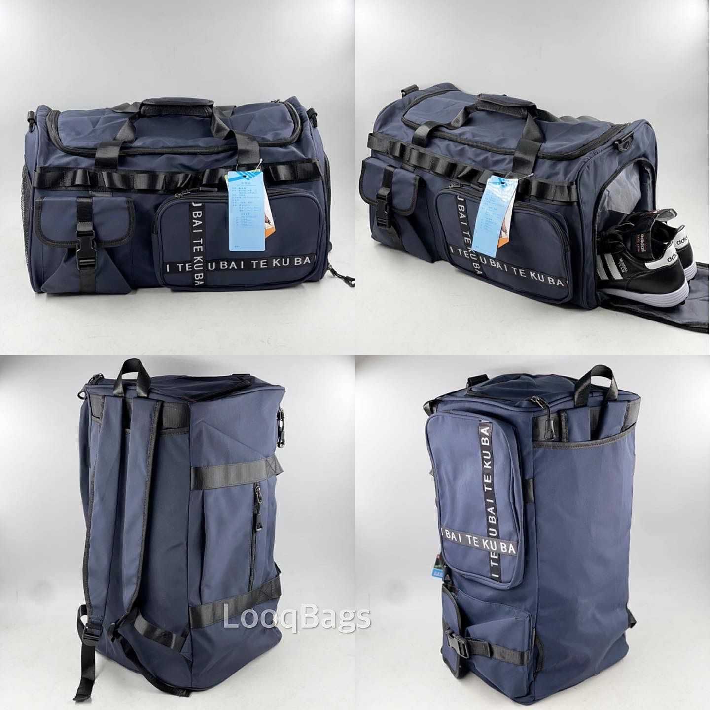 Спортивная сумка, рюкзак 3в1, для тренировки дорожные сумки (1333)