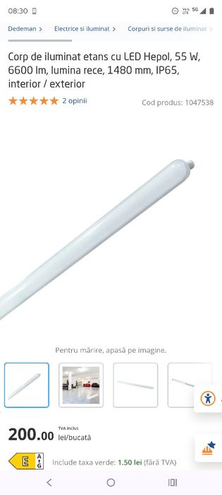 Corpuri de iluminat cu led