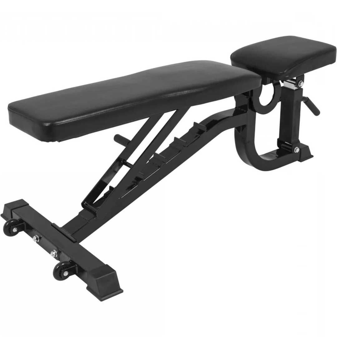 *Bancă multifuncțională reglabilă, piept, triceps, biceps etc.