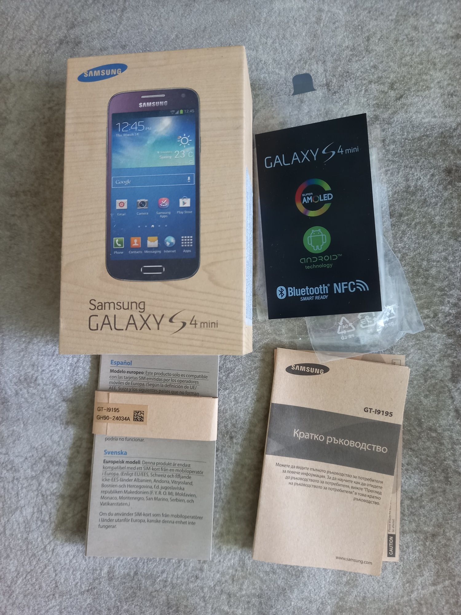 Samsung Galaxy S4 Mini (GT-I9195) +8GB